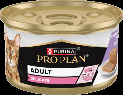 Paštika Pro Plan Cat Delicate s krůtou 85 g