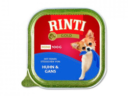 Paštika RINTI GOLD Mini kachna + kuře 100 g