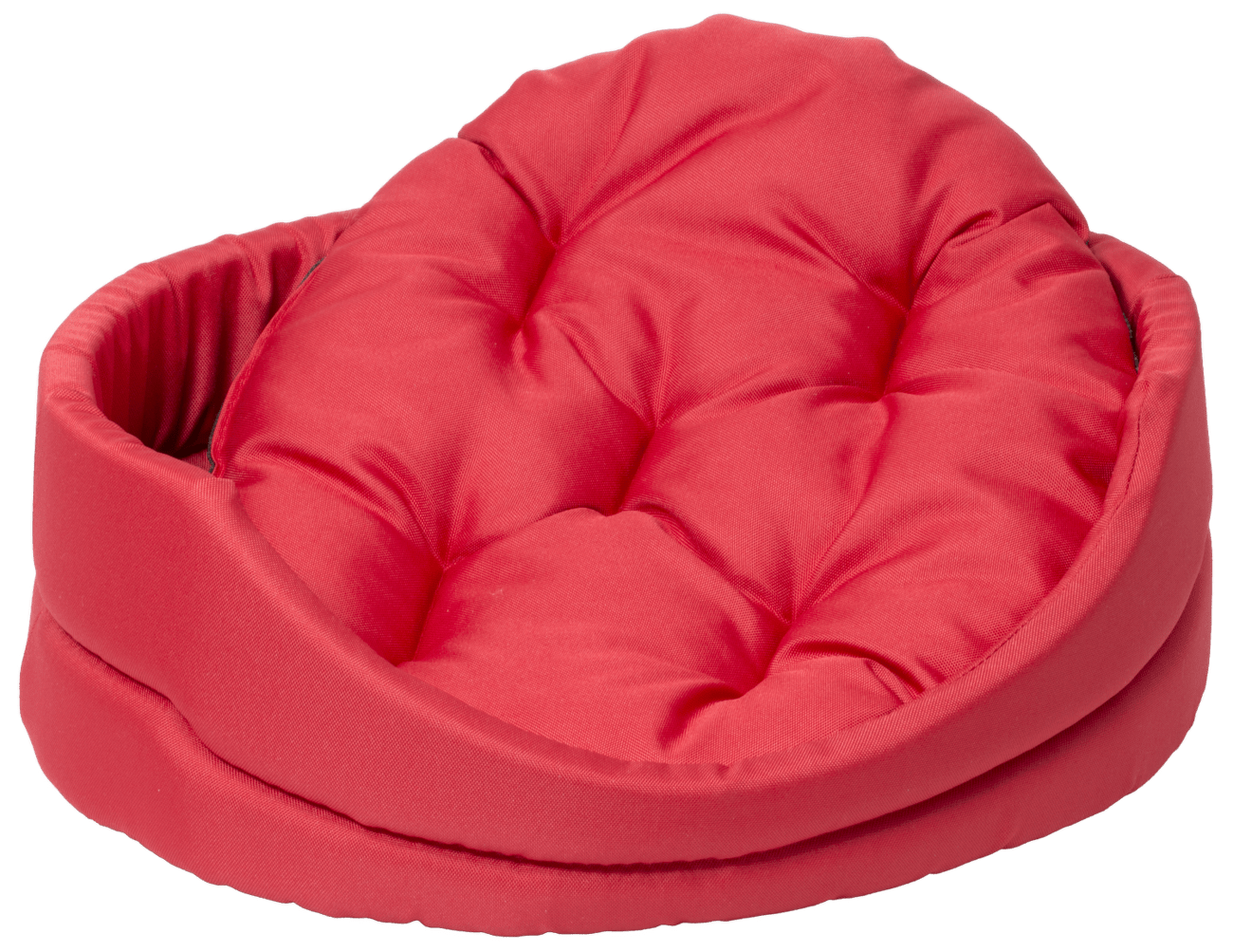 Pelech Dog Fantasy ovál s polštářem červený 42cm