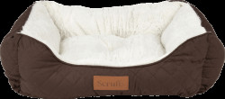 Pelech Scruffs Wilton Box Bed hnědý XL 90×70cm
