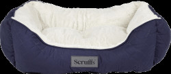 Pelech Scruffs Wilton Box Bed modrý M 60×50cm