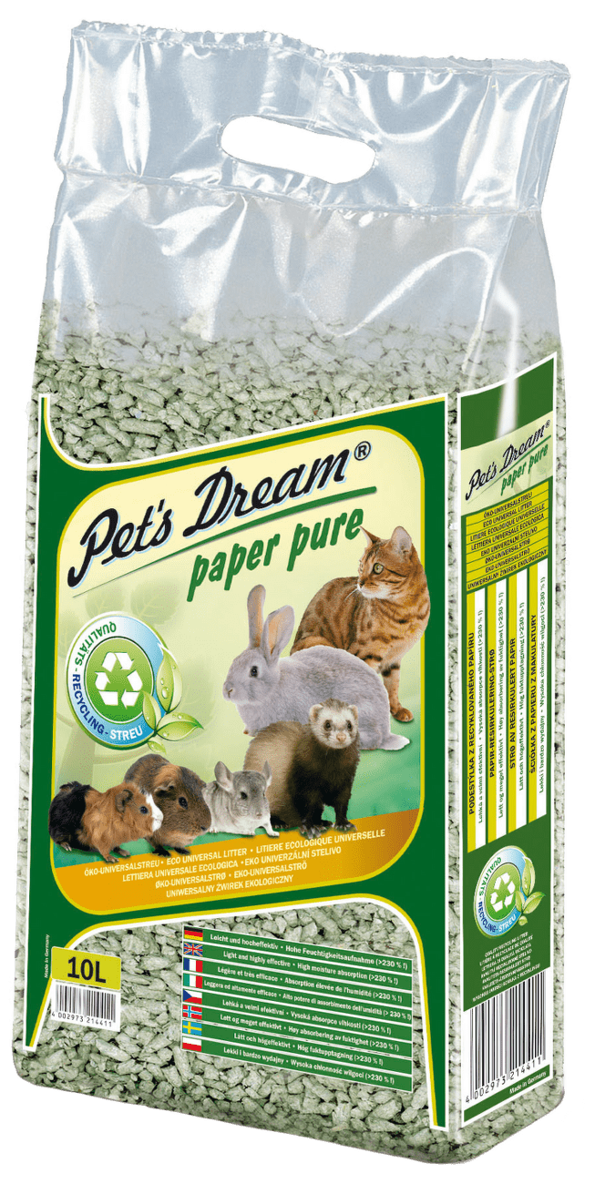 Pelety JRS Pet´s Dream Paper Pure 4,8kg