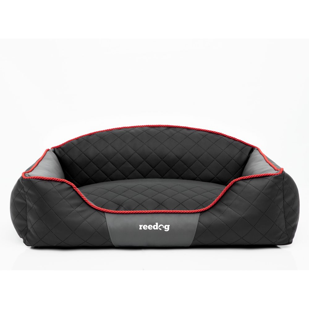 Pelíšek pro psa Reedog Black & Grey Sofa | P5876