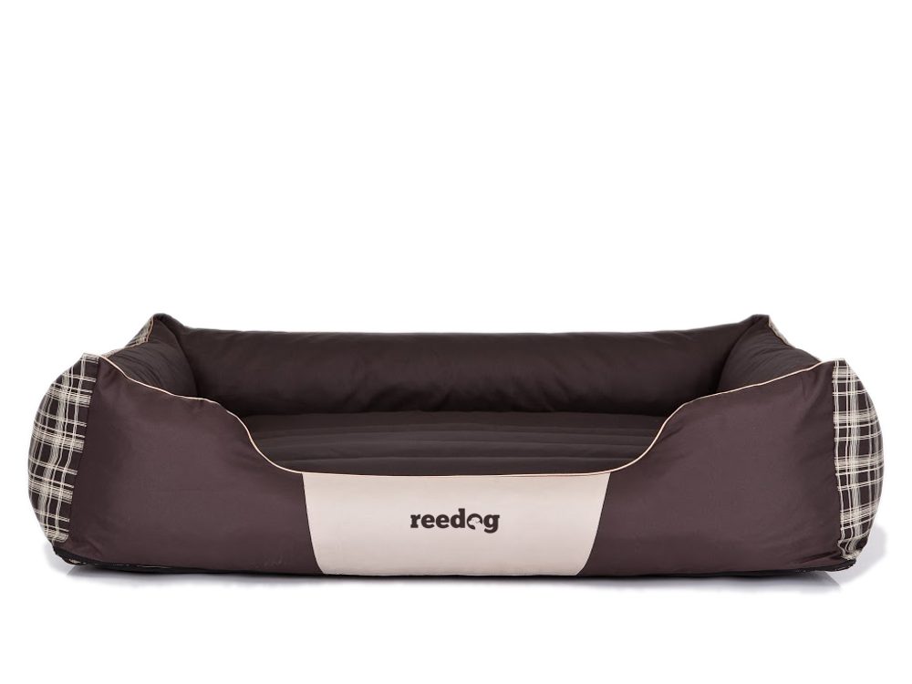 Pelíšek pro psa Reedog Brown Grid | P3719