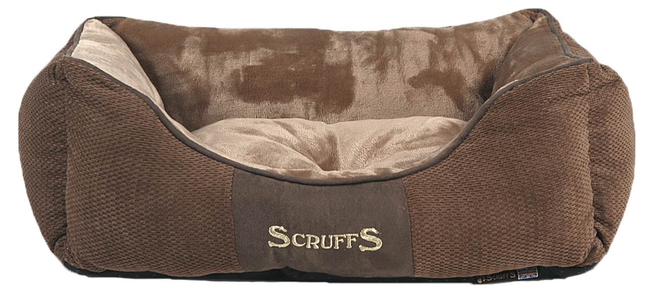 Pelíšek Scruffs Chester Box Bed 50cm čokoládový