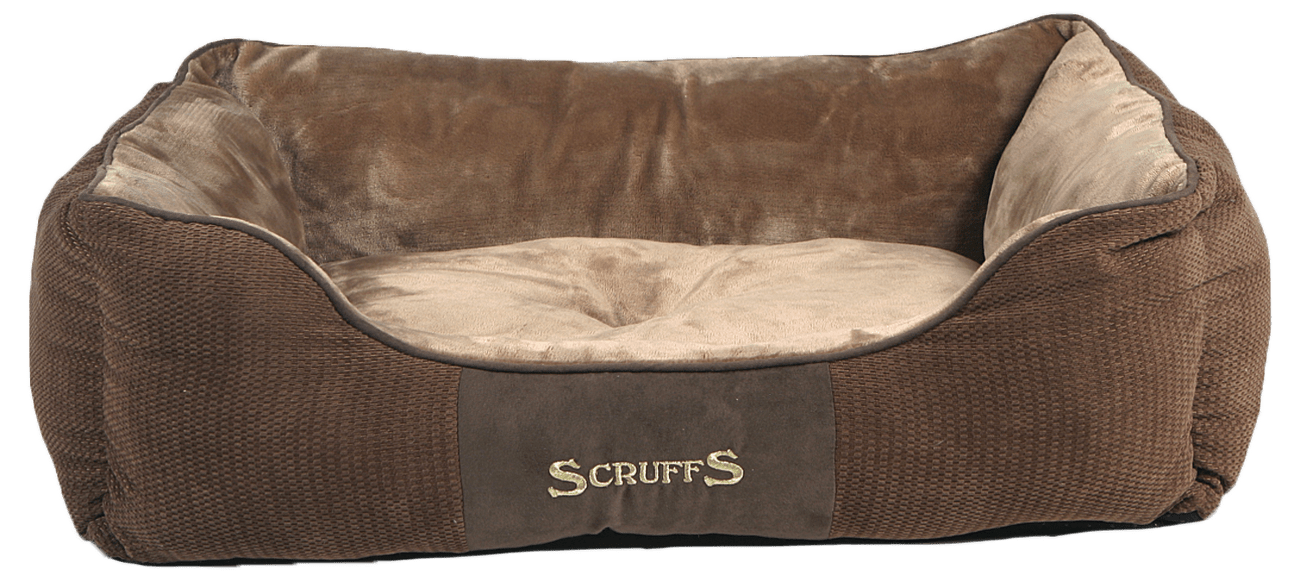 Pelíšek Scruffs Chester Box Bed 75cm čokoládový