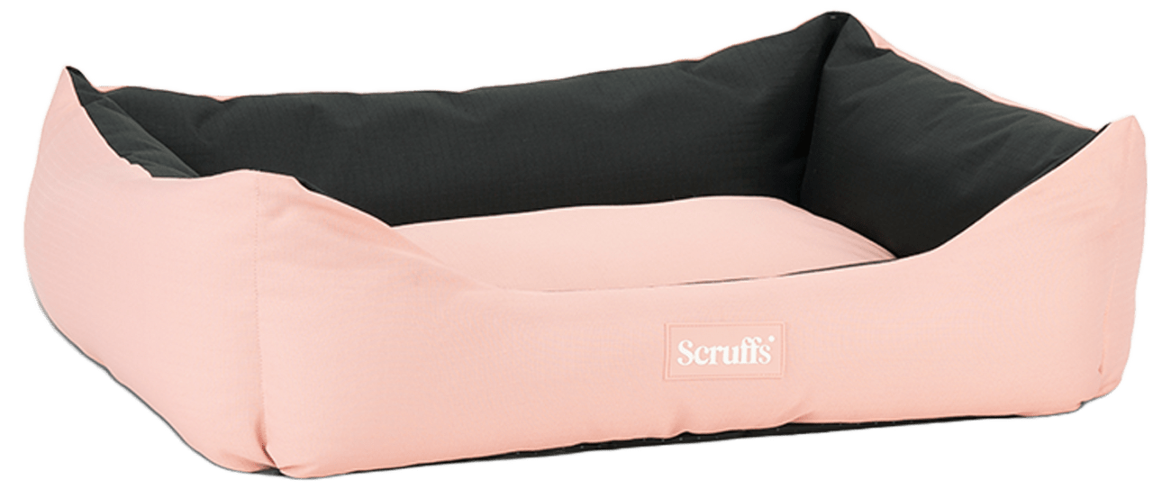 Pelíšek Scruffs Expedition Box Bed Rose Quartz 75cm