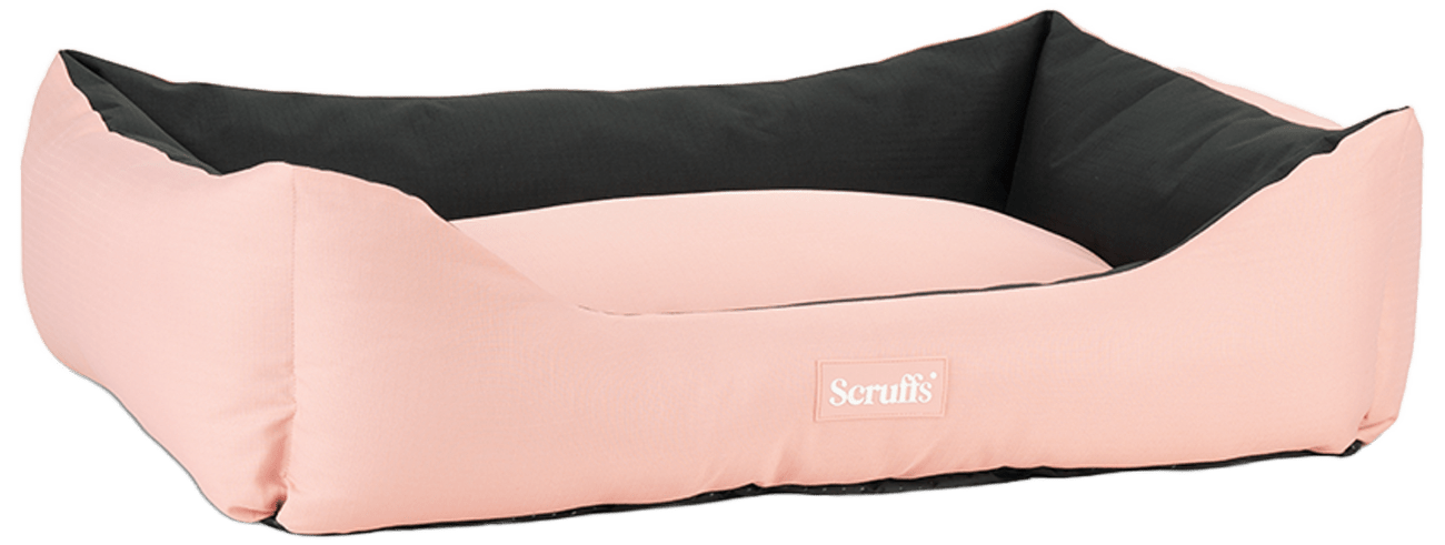 Pelíšek Scruffs Expedition Box Bed Rose Quartz 90cm