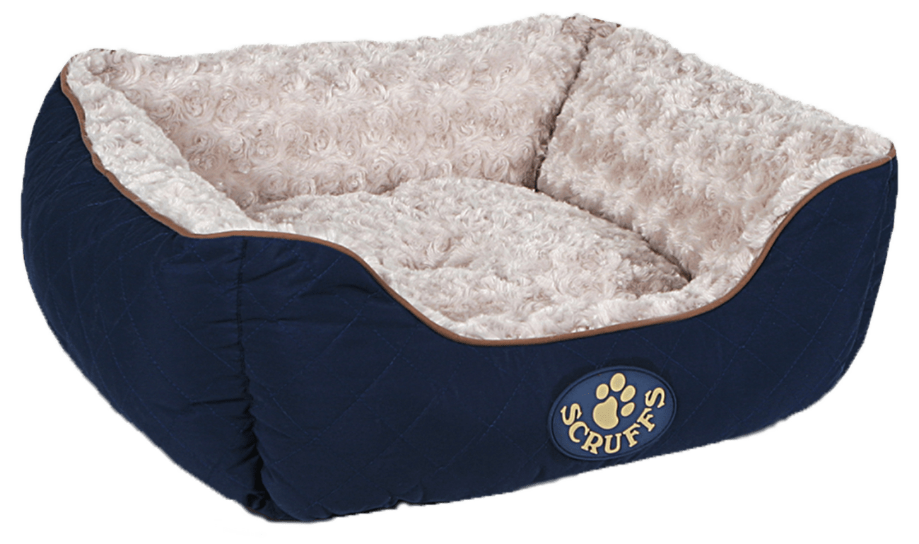 Pelíšek Scruffs Wilton Box Bed 50cm modrý