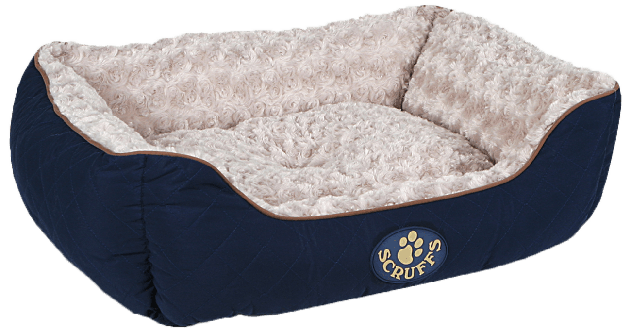 Pelíšek Scruffs Wilton Box Bed 60cm modrý