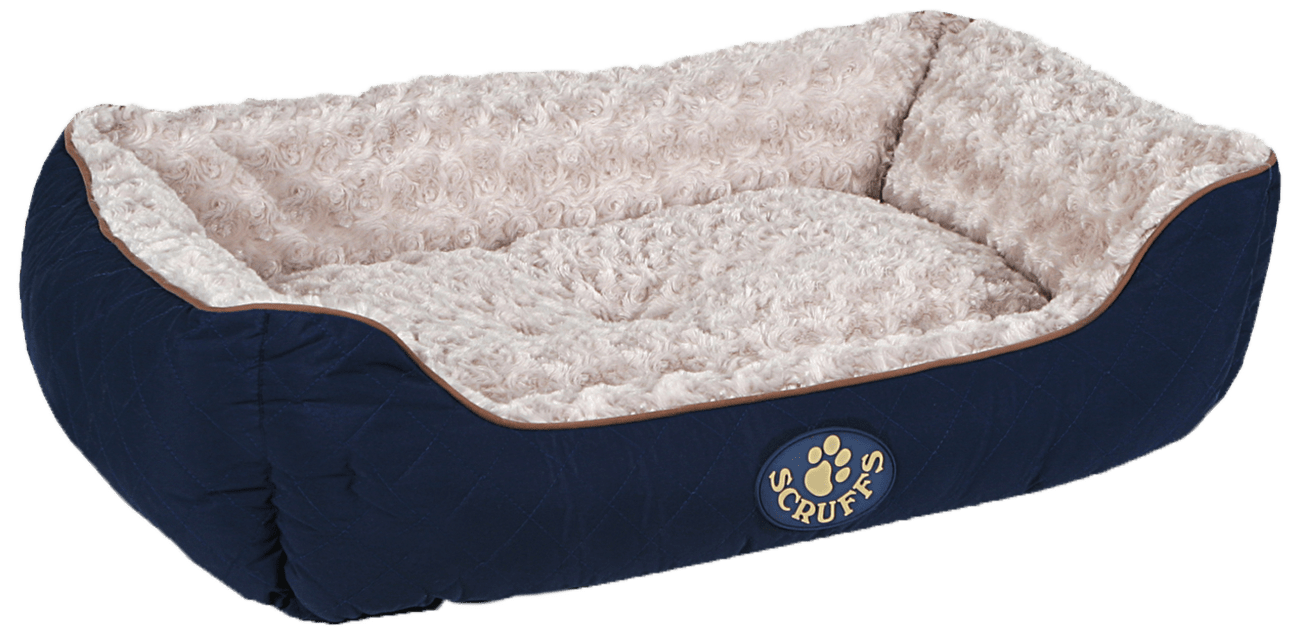 Pelíšek Scruffs Wilton Box Bed 75cm modrý