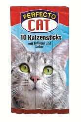 Perfecto Cat Jerkys drůbeží + játra 10 ks