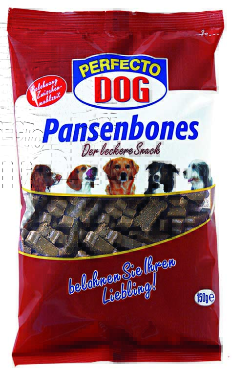 Perfecto Dog hovězí kostičky 150 g