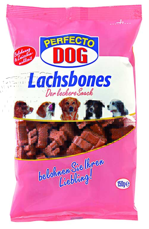 Perfecto Dog lososové kostičky 150 g