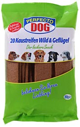 Perfecto Dog plátky zvěřina + drůbeží 20 ks