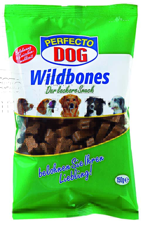 Perfecto Dog zvěřinové kostičky 150 g