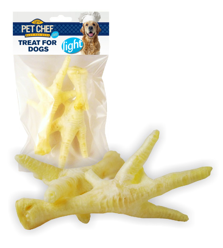 Pet Chef Dog drůbeží pařát bílý 2 ks