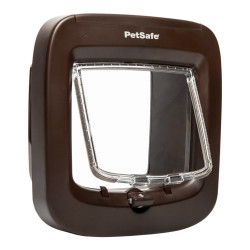 PetSafe® Dvířka pro kočky na mikročip Hnědé - hnědá