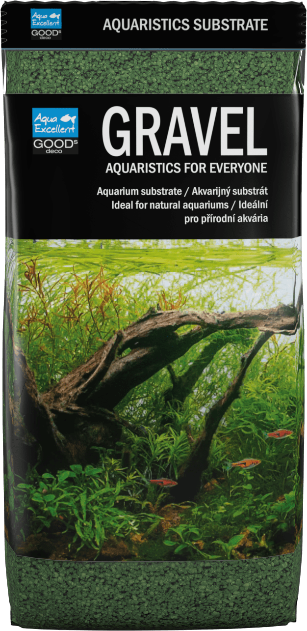 Písek Aqua Excellent olivově zelená 1,6-2,2mm 1kg