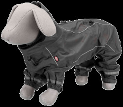 Plášťenka Trixie Vaasa rain overall XS šedá 25cm