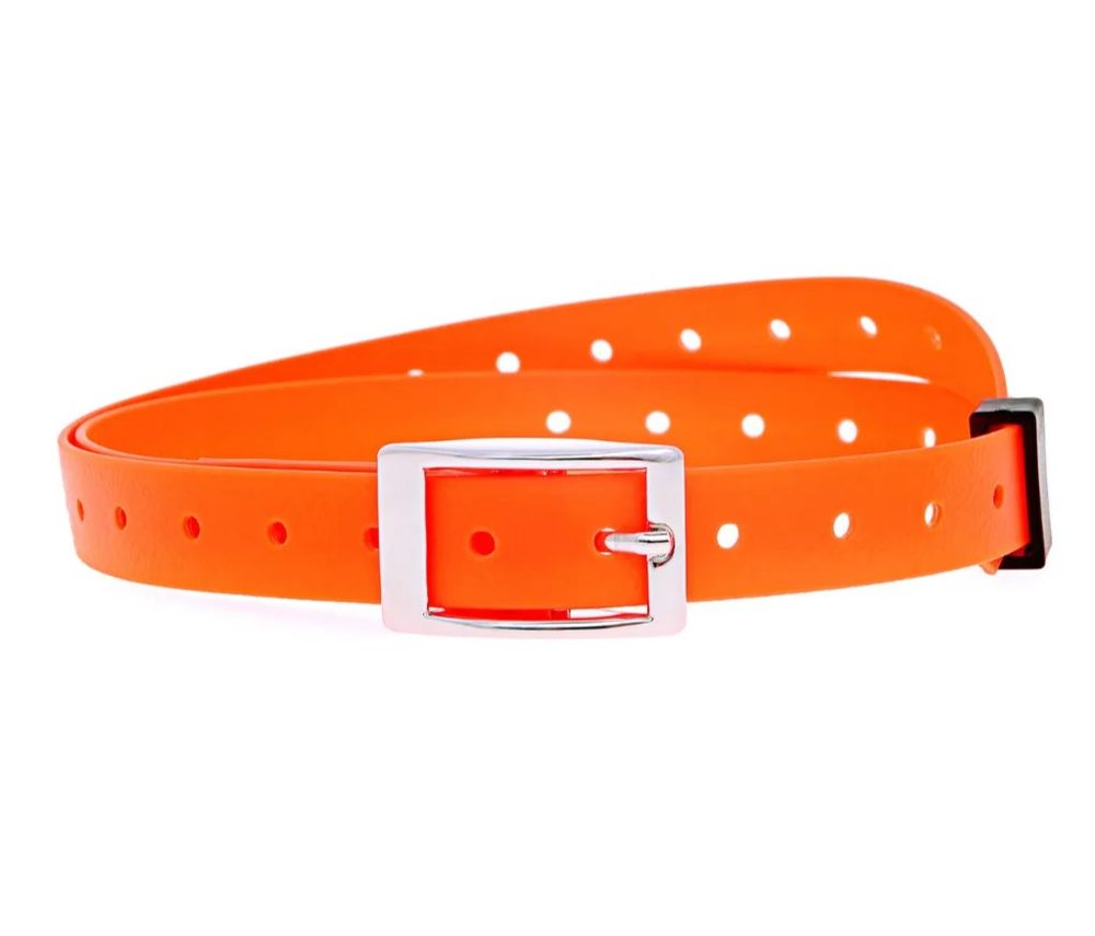 Plastový obojek oranžový, 15 mm x 70 cm