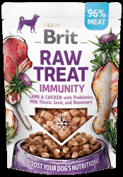 Pochoutka Brit Raw Treat Immunity kuře a jehně 40g
