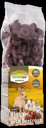 Pochoutka Nature Land Brunch kroužky s červenou řepou 105g