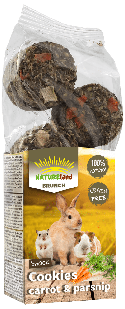 Pochoutka Nature Land Brunch sušenky mrkev a pastinák 120g