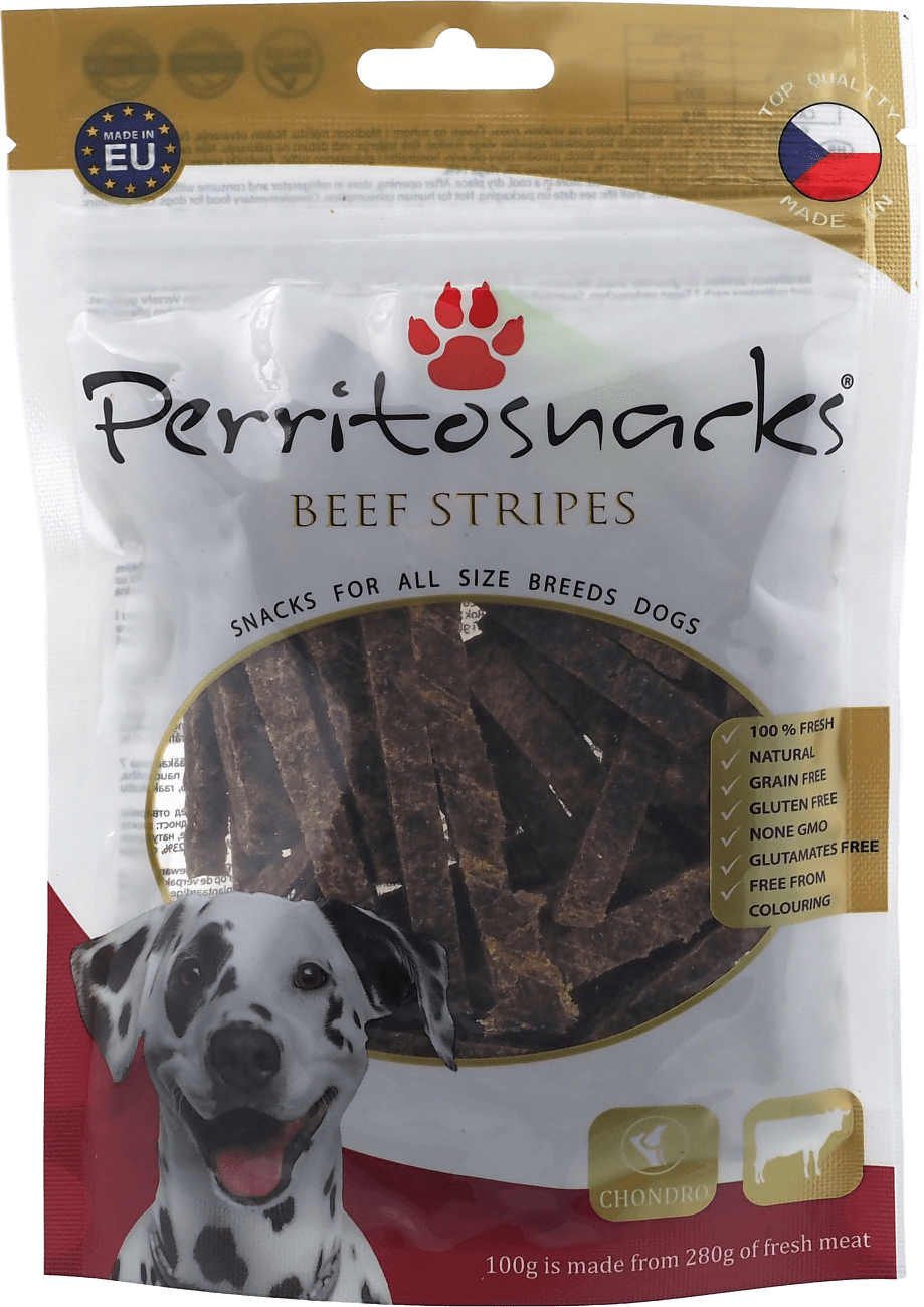 Pochoutka Perrito Beef Stripes 100g