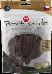 Pochoutka Perrito Lamb Soft stripes 100g