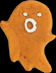 Pochoutka pro psy Trixie Halloween duch kuřecí nebo kachní prsa 40 g