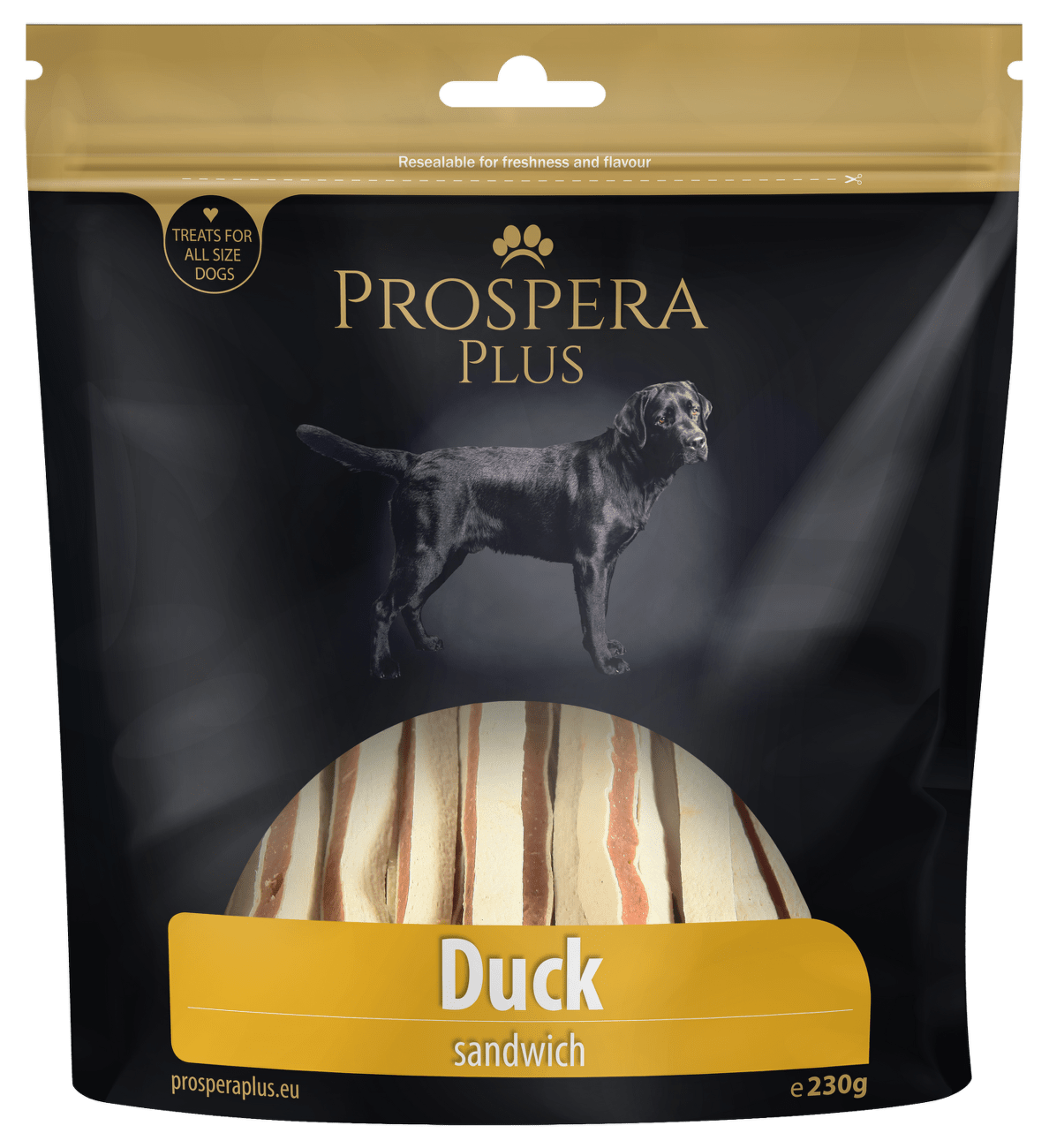 Pochoutka Prospera Plus sendviče z kachního masa 230g