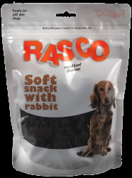 Pochoutka Rasco Měkký pamlsek s králičím 3cm 400g
