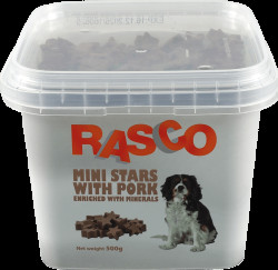 Pochoutka Rasco mini hvězdičky s vepřovým a minerály 0,7cm 500g