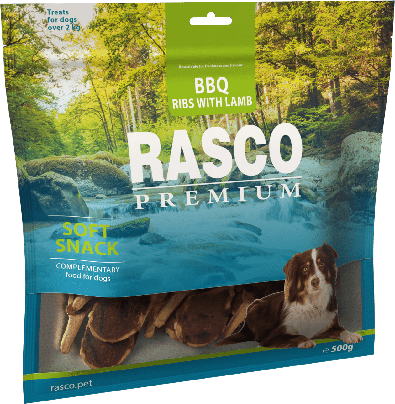 Pochoutka Rasco Premium BBQ Jehněcí žebírka 500g