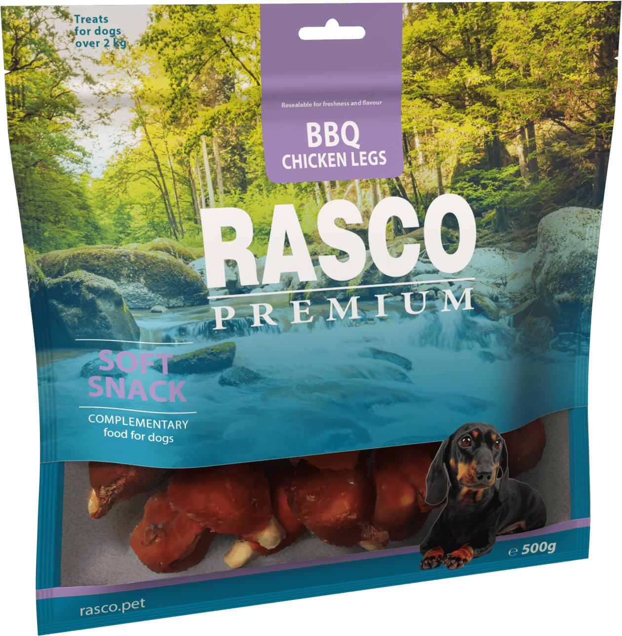 Pochoutka Rasco Premium BBQ Kuřecí paličky 500g