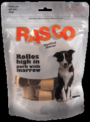 Pochoutka Rasco Rolky s vysokým obsahem vepřového s morkem 3cm 320g