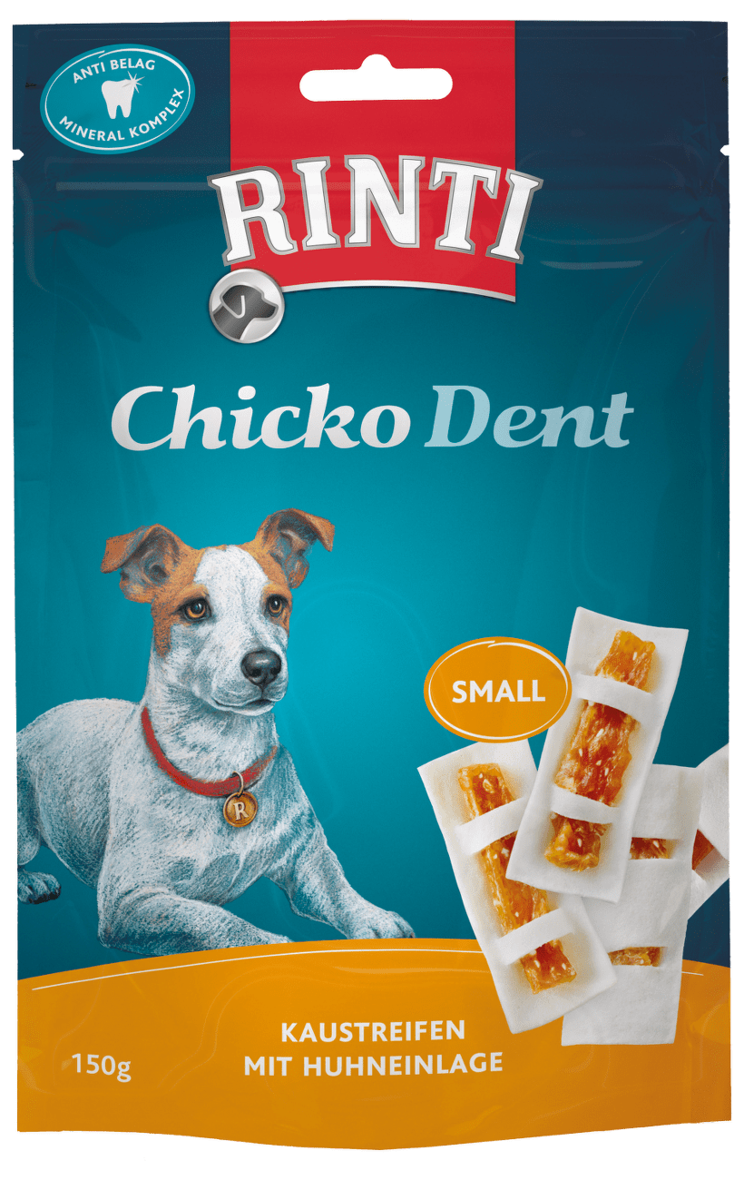 Pochoutka Rinti Chicko Dent Small kuře 150g