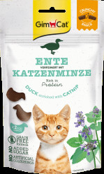 Pochoutky GimCat Crunchy Snacks kachna s catnipem 50 g