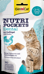 Pochoutky GimCat Nutri Pockets dentální 60 g