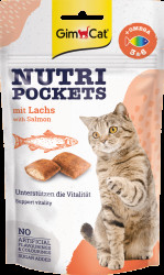Pochoutky GimCat Nutri Pockets s lososem 60 g