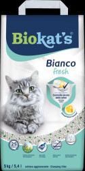Podestýlka Biokat's Bianco Fresh Control 5 kg