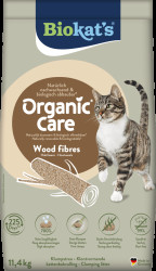 Podestýlka Biokat's Organic Care Wood Fibres 11,4 kg