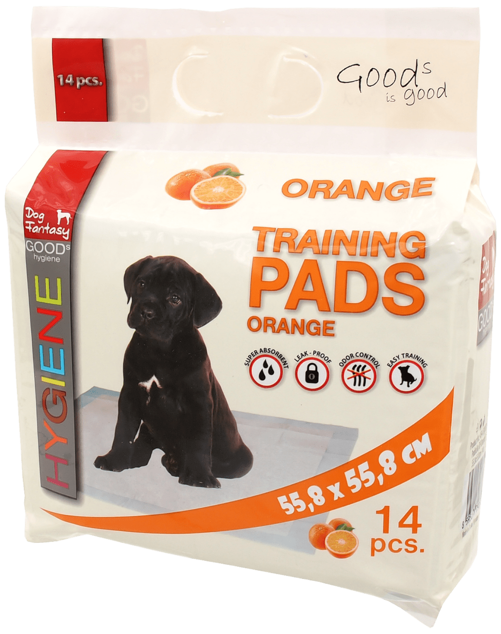 Podložka Dog Fantasy Orange 55,8x55,8cm 14ks