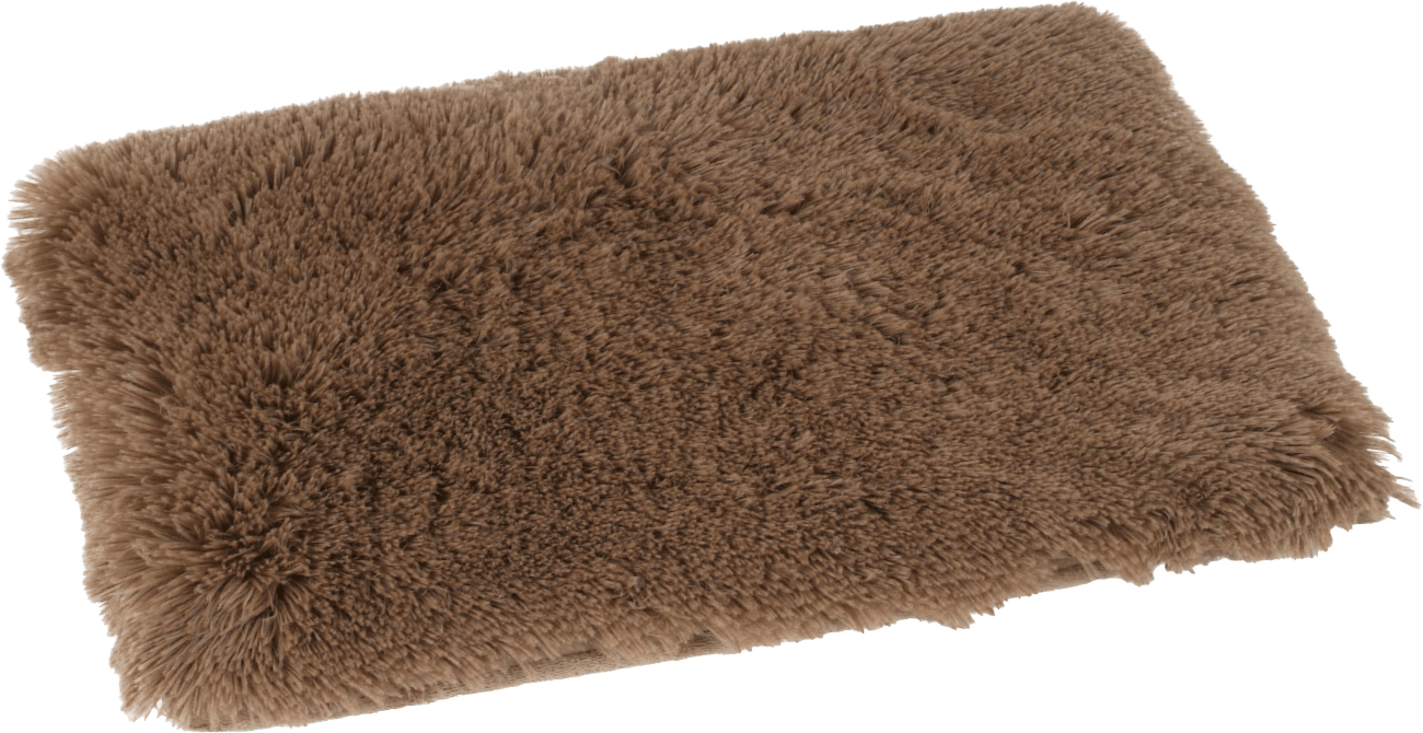 Podložka I Love Pets Yetti světle hnědá 70cm