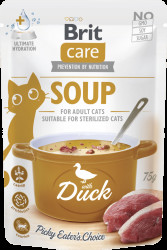Polévka Brit Care Cat s kachnou 75 g