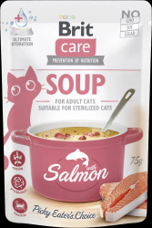 Polévka Brit Care Cat s lososem 75 g