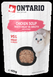 Polévka Ontario Kitten Soup Chicken, Carrot & Rice 40g