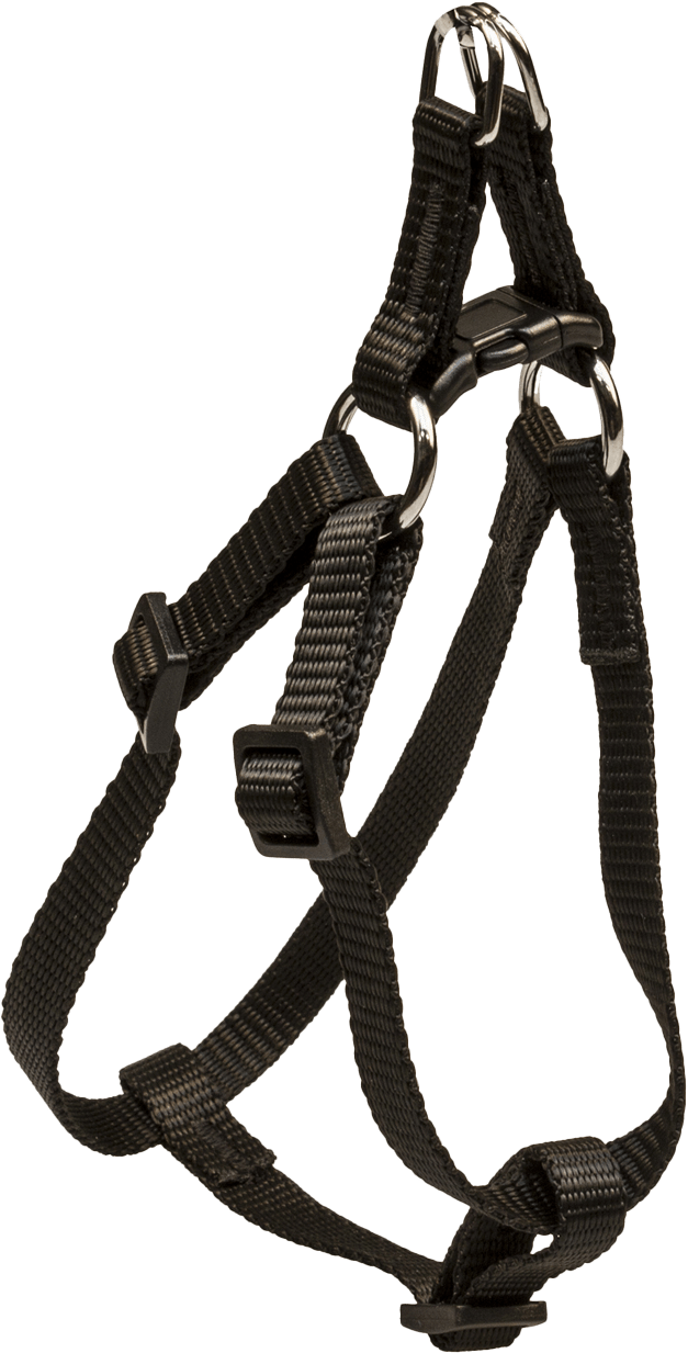Postroj BaF nylon černý 1x26-38cm