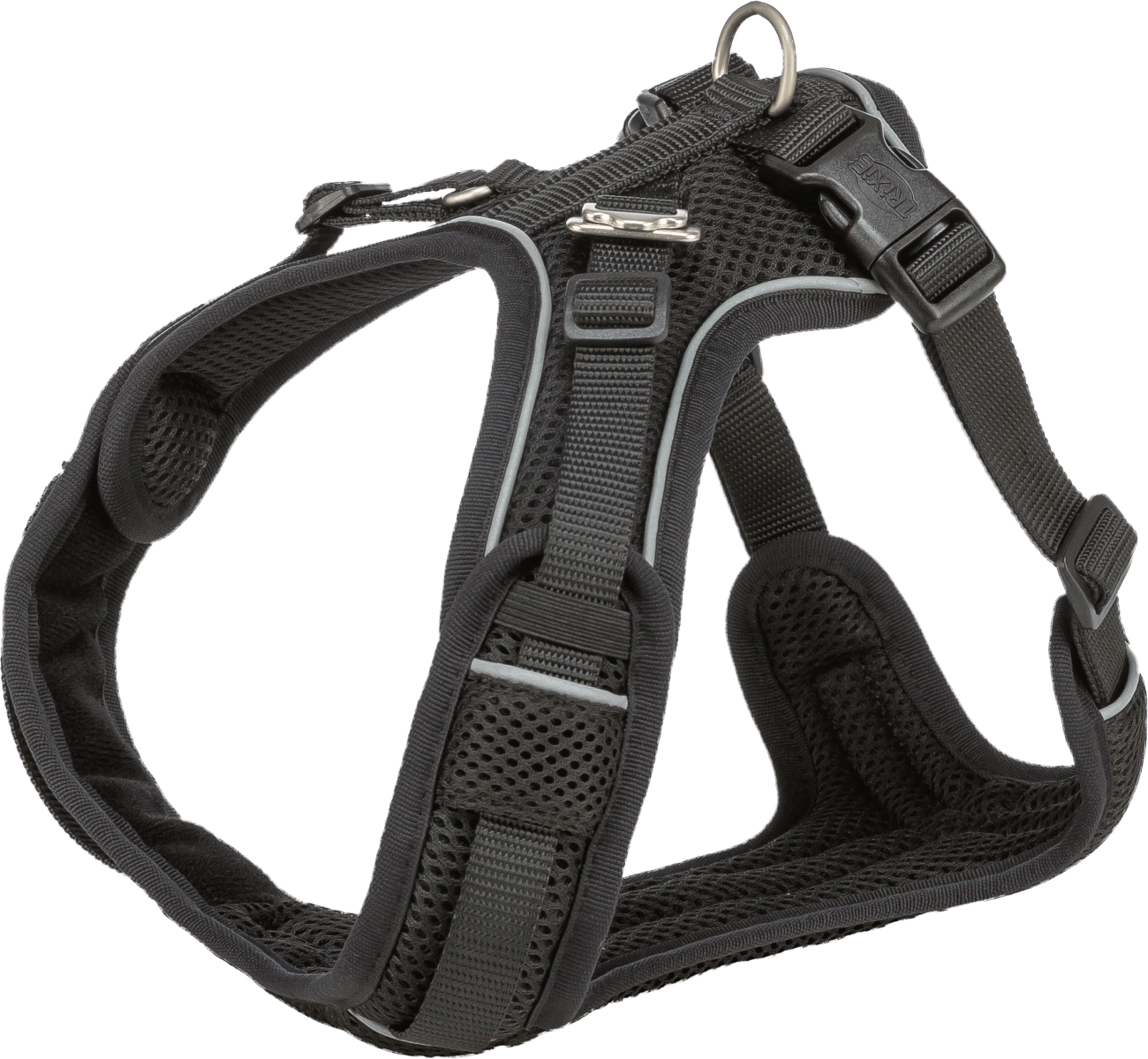 Postroj FlexMesh Premium Trixie S-M 48 69 cm 20 mm černý